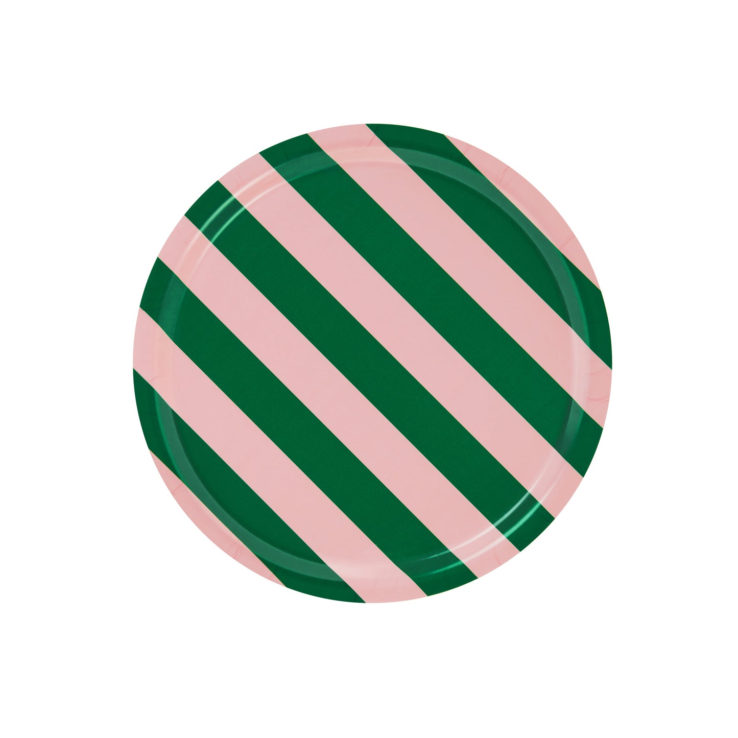 STRIPE Tableau Medium | Buche Rosa + Grün
