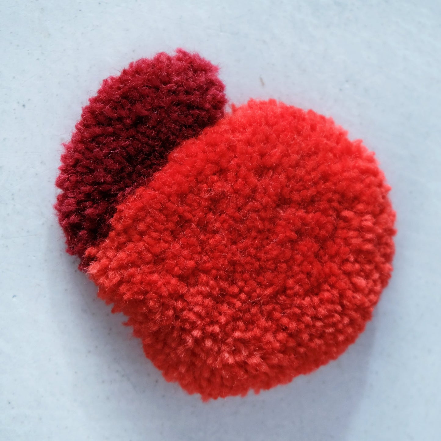 PLAY 7 Teppich Mini | Wolle Rot