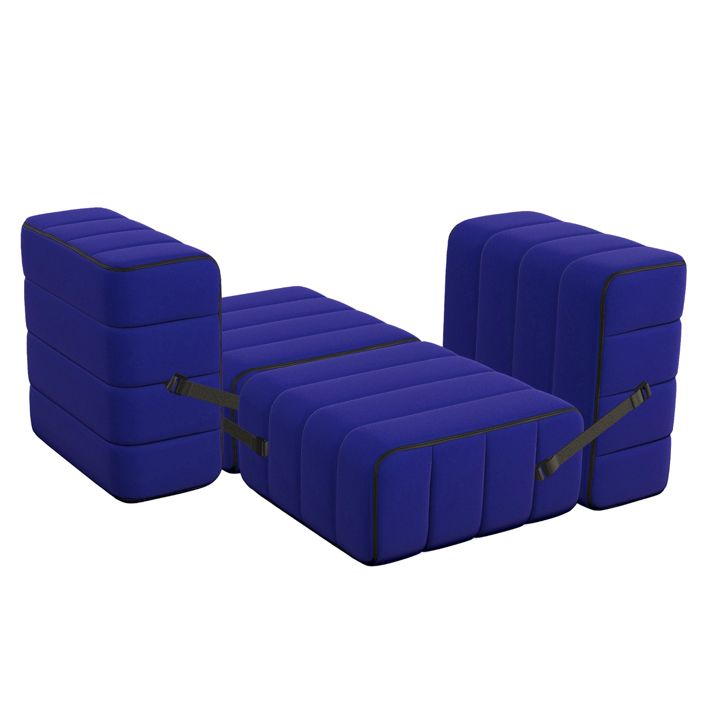 CURT 4 Sofamodule | Jet Blau