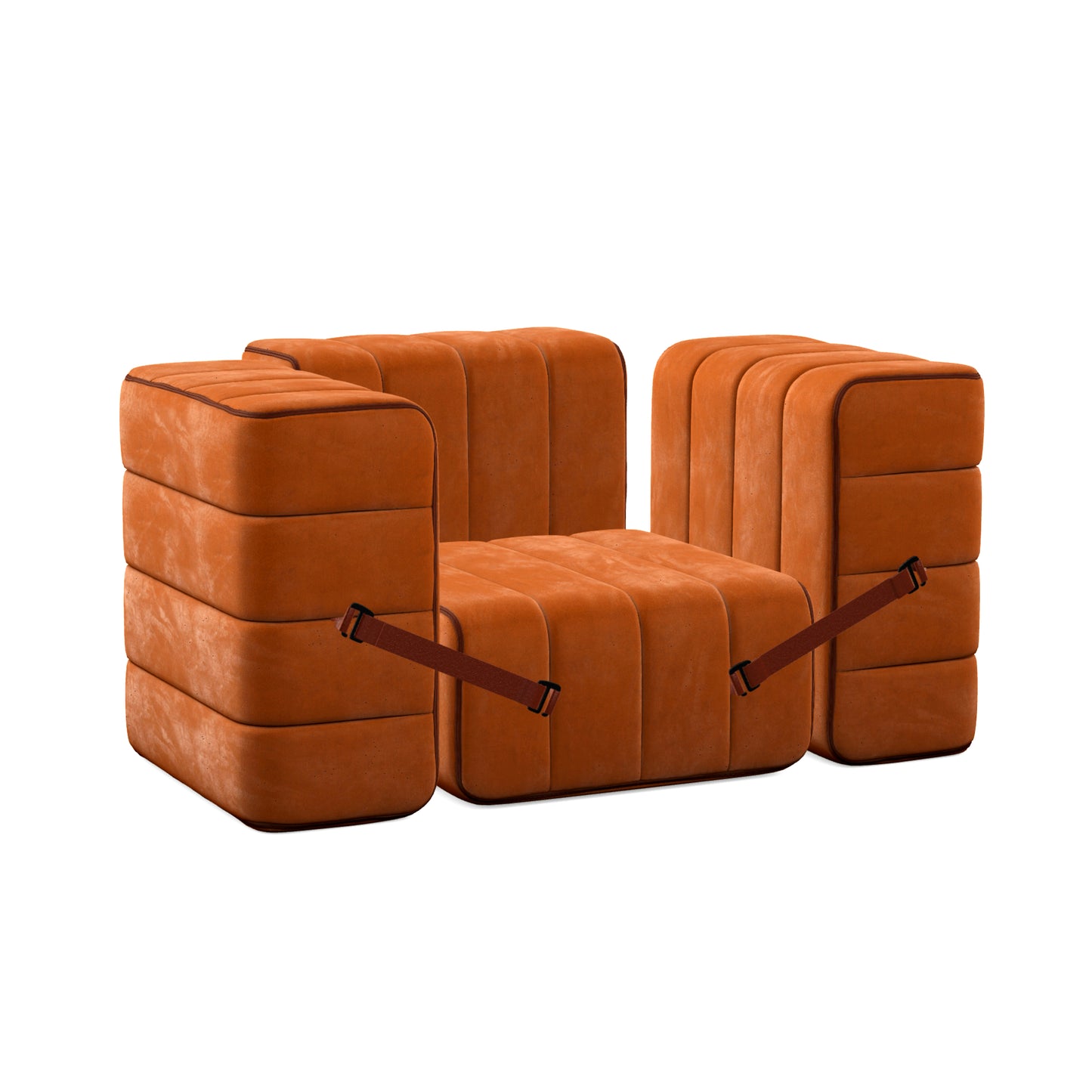 CURT 4 Sofamodule | Barcelona Orange