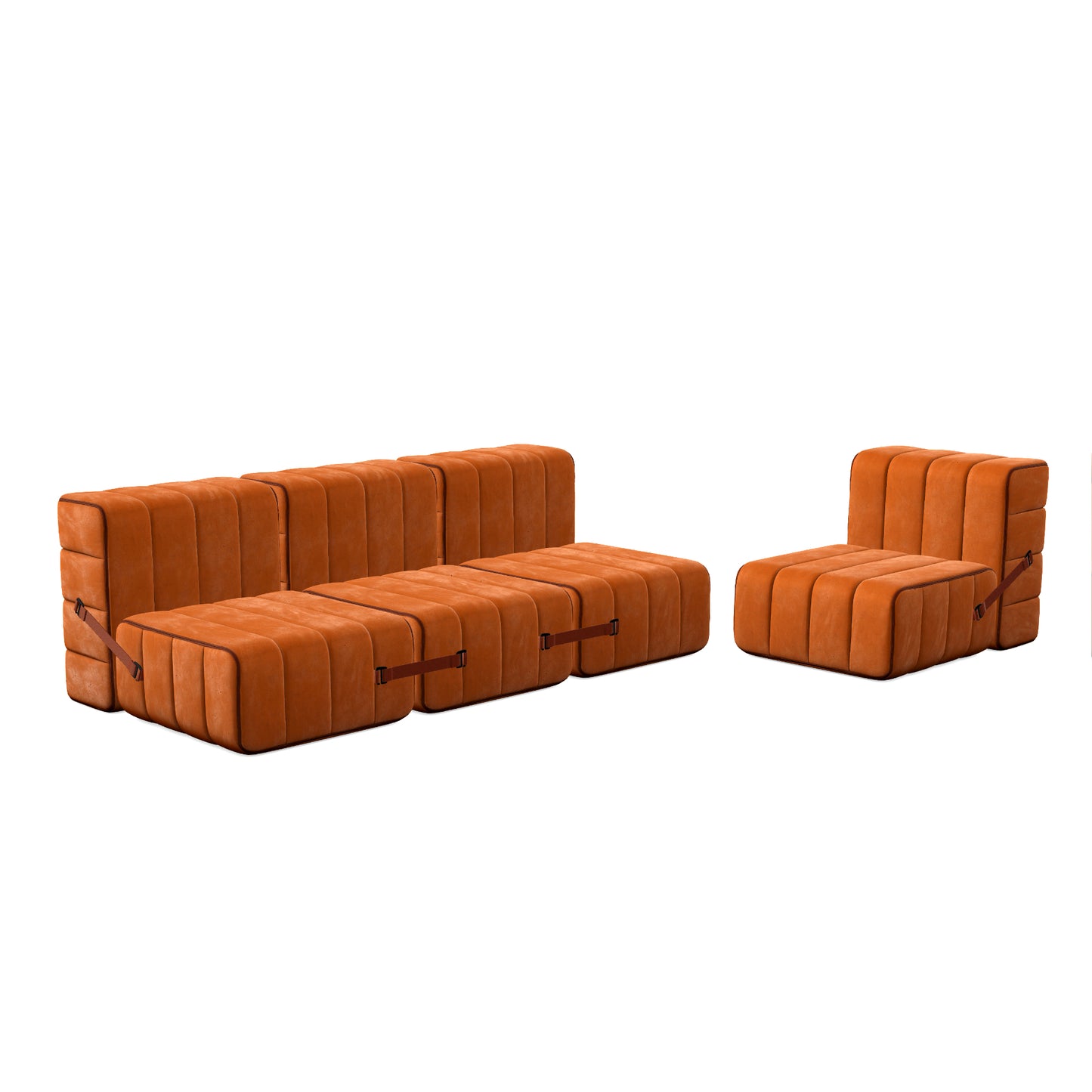 CURT 8 Sofamodule | Barcelona Orange