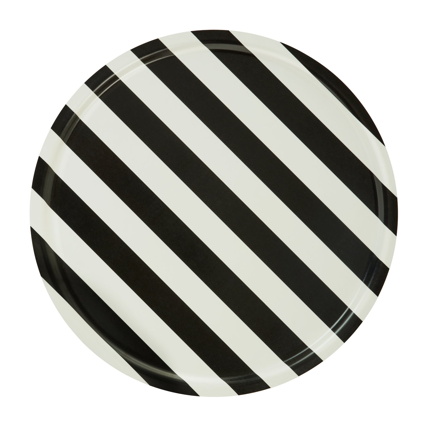 STRIPE Tableau Large | Buche Creme + Schwarz