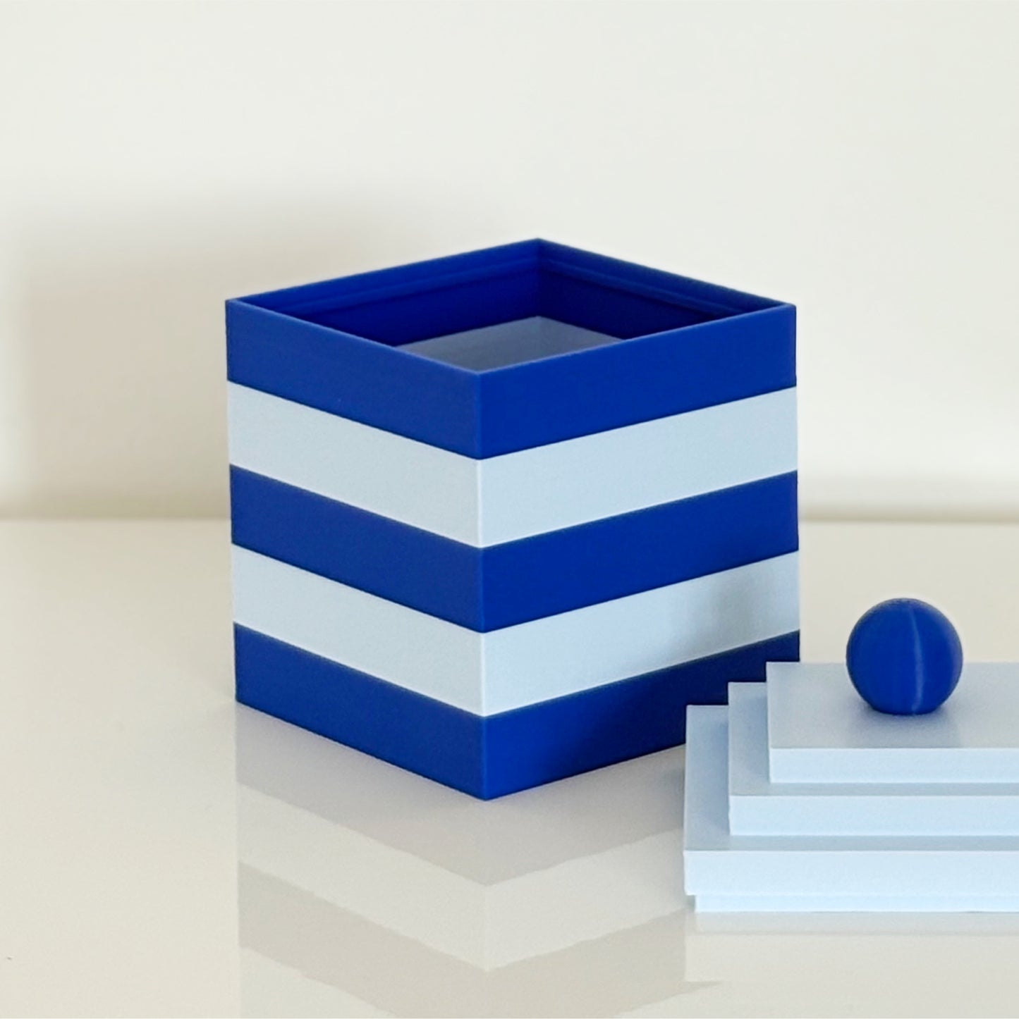 OLYMPIA Schatulle | Hellblau + Blau