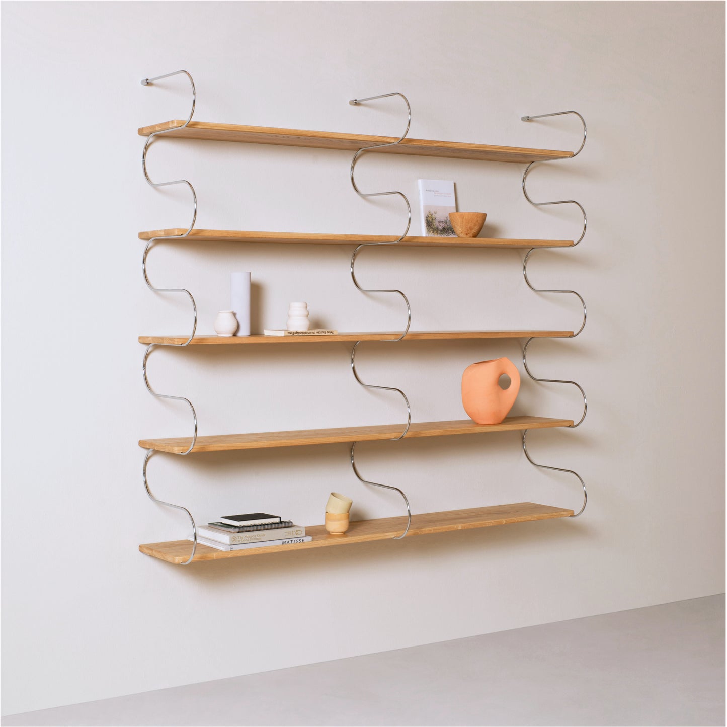 ONDA Regal Gross Double Section | Chrom + Eiche