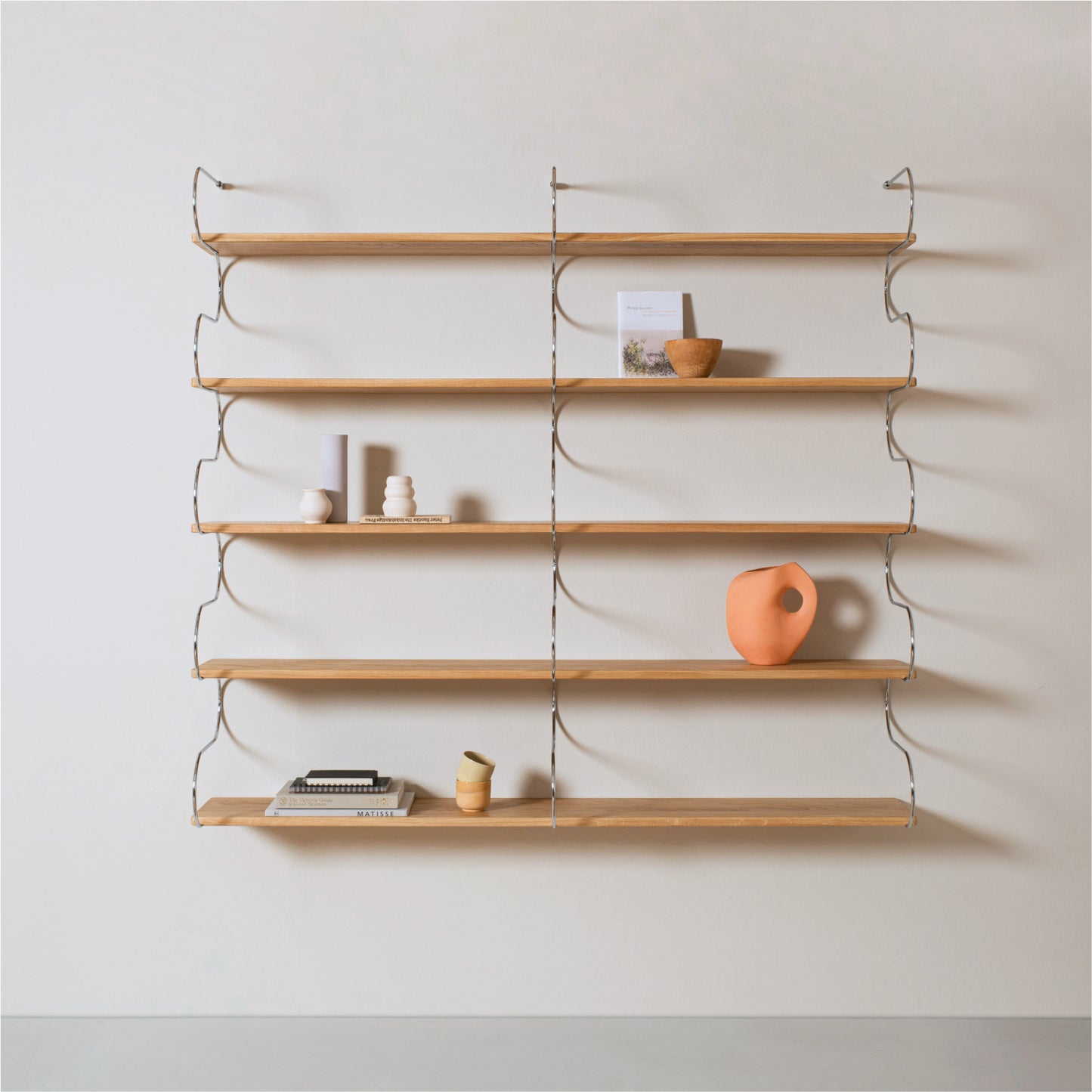 ONDA Regal Gross Double Section | Chrom + Eiche
