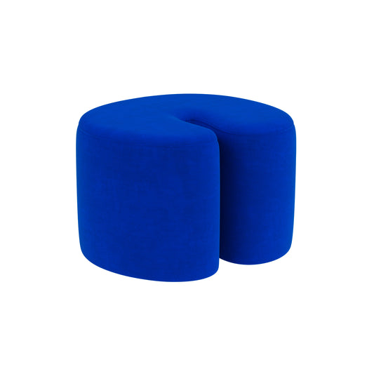 PALMA Pouf Small | Gentle Blau