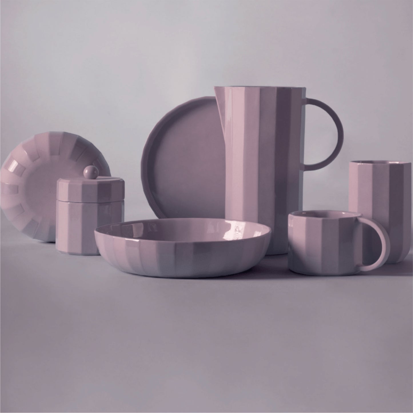 FACET Tasse | Porzellan Lavender Lila