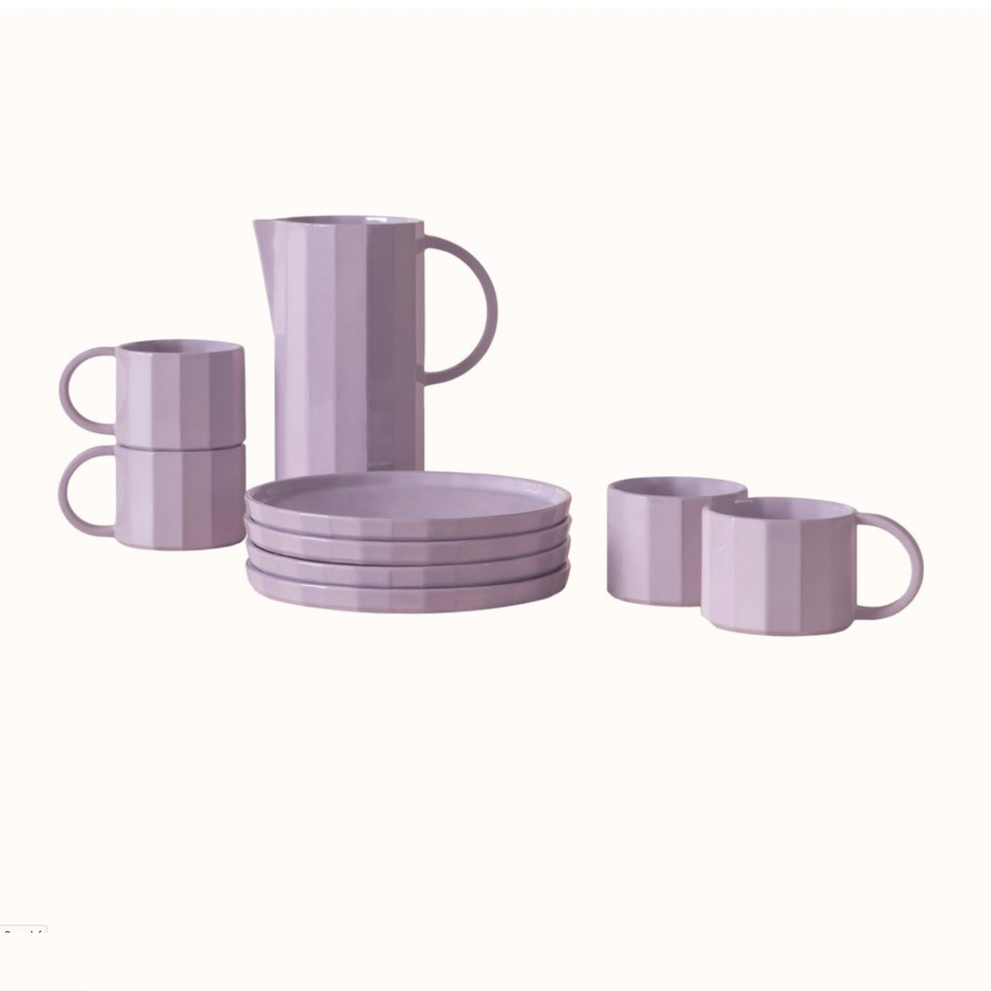 FACET Tasse | Porzellan Lavender Lila