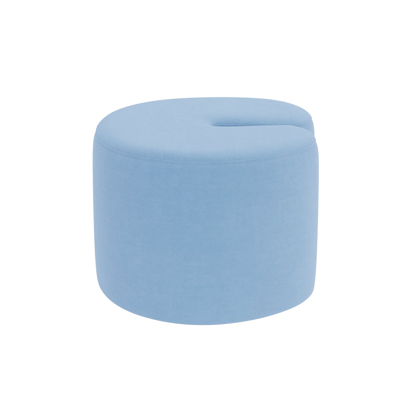 PALMA Pouf Small | Gentle Hellblau