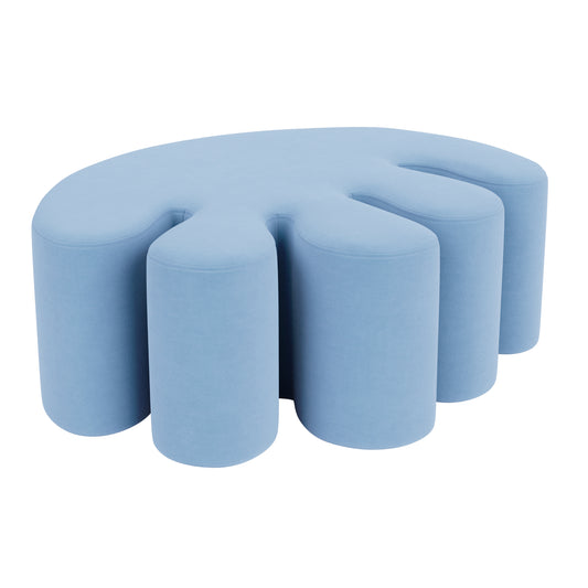 PALMA Pouf Large | Gentle Hellblau