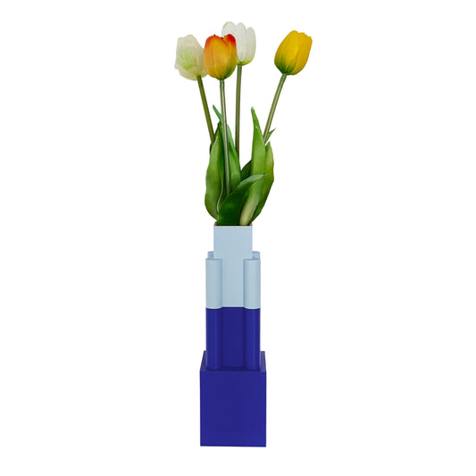 APOLLO Vase | Blau + Hellblau