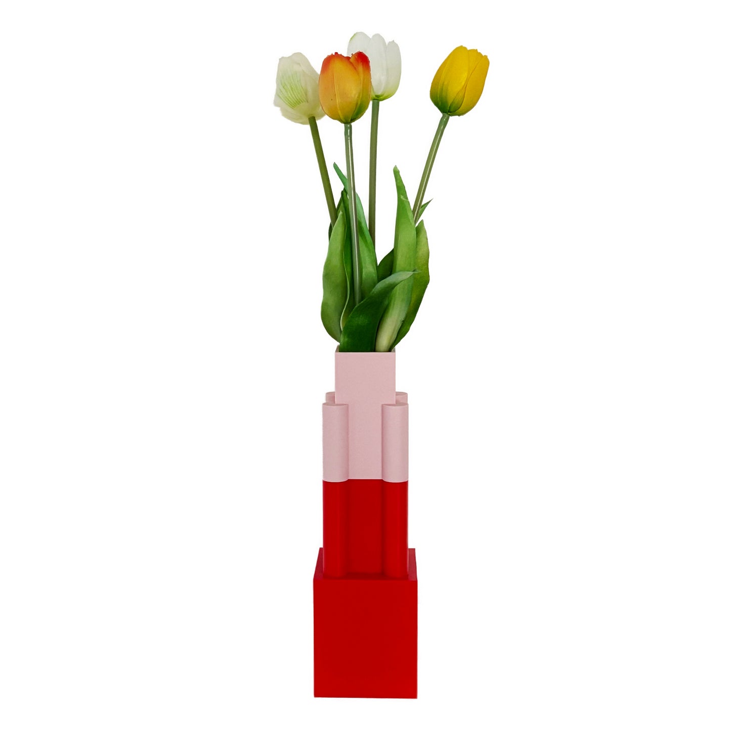APOLLO Vase | Rot + Rosa
