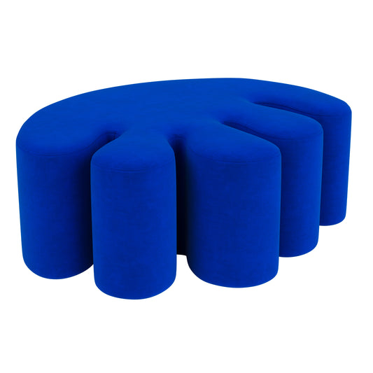 PALMA Pouf Large | Gentle Blau