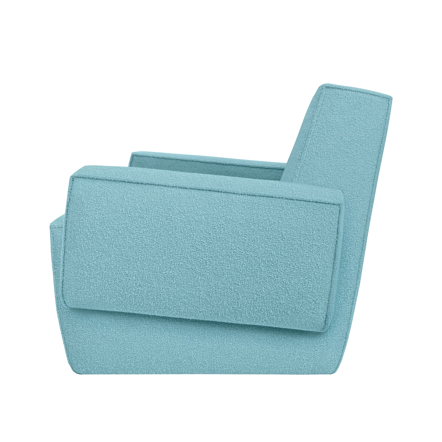 HUNK Sessel mit Armlehne | Icicle Blau