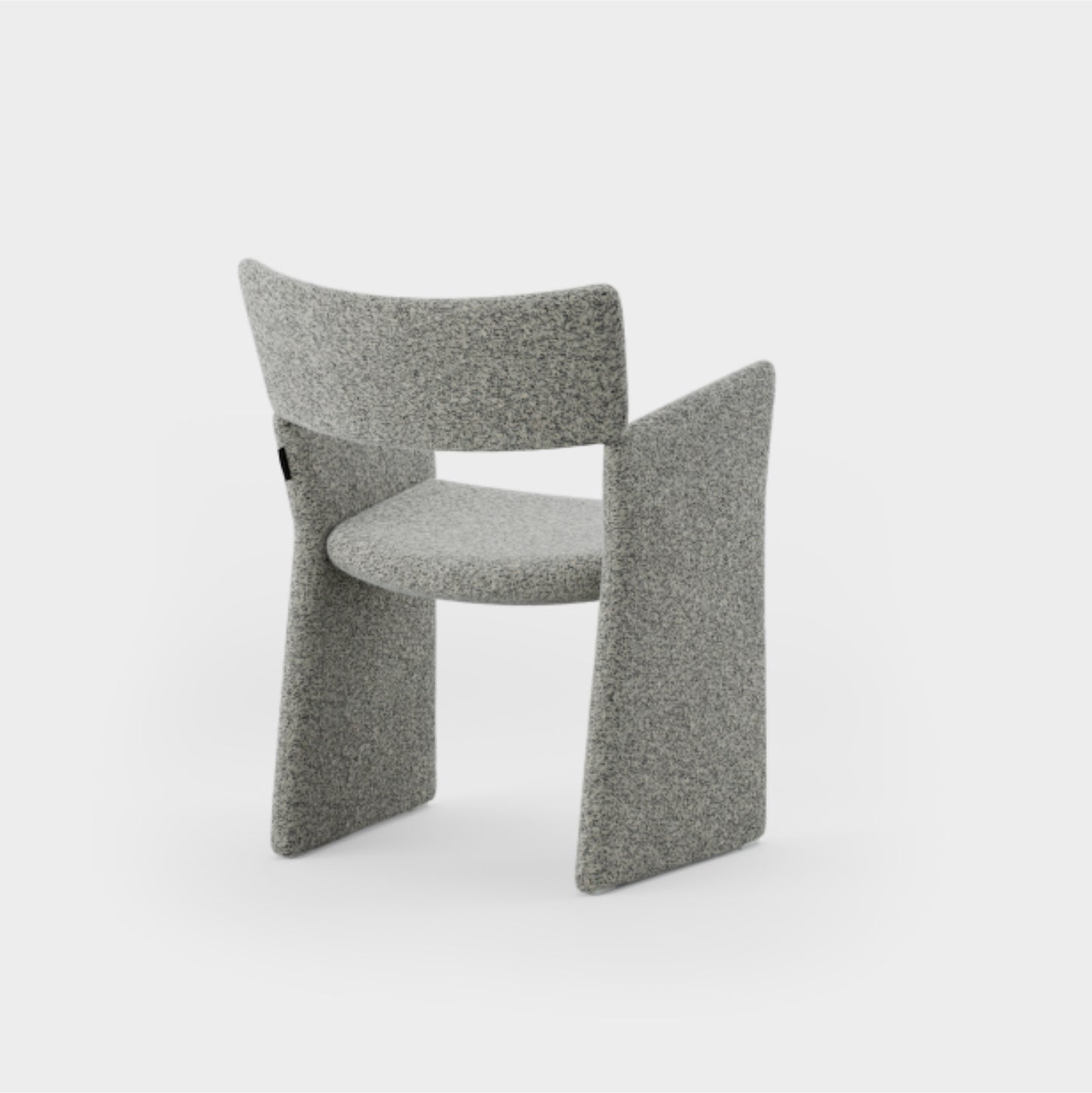 CROWN Stuhl | Monochrome Grau