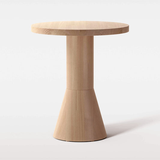 DRAFT Beistelltisch | Ø 50 H 58 | Buche