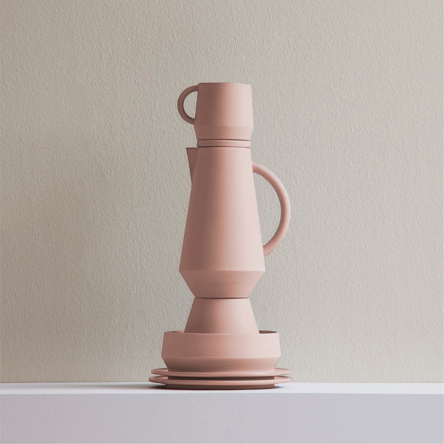 UNISON Tasse | Keramik Rosa