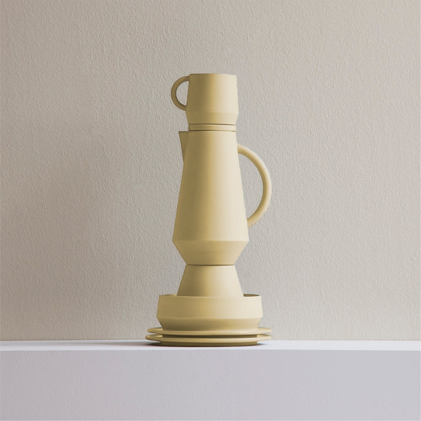 UNISON Tasse | Keramik Gelb