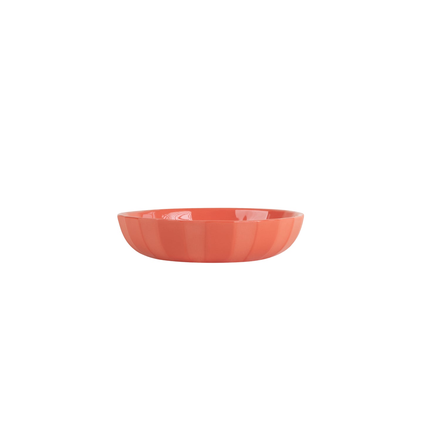 FACET Schüssel Klein | Porzellan Poppy Rot