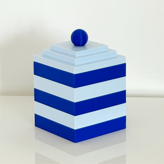 OLYMPIA Schatulle | Hellblau + Blau
