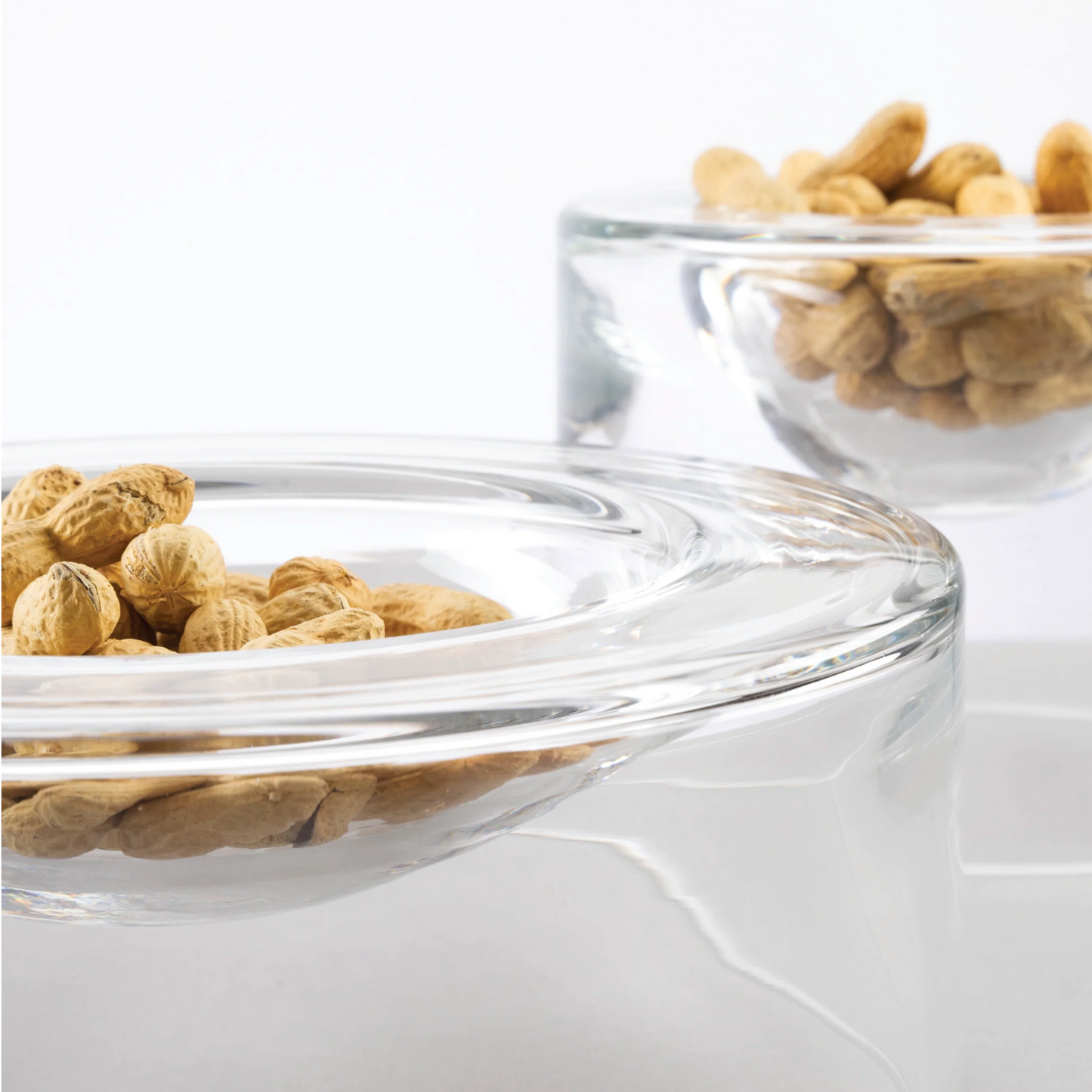 WET BOWL HIGH Glasschale | Kristall