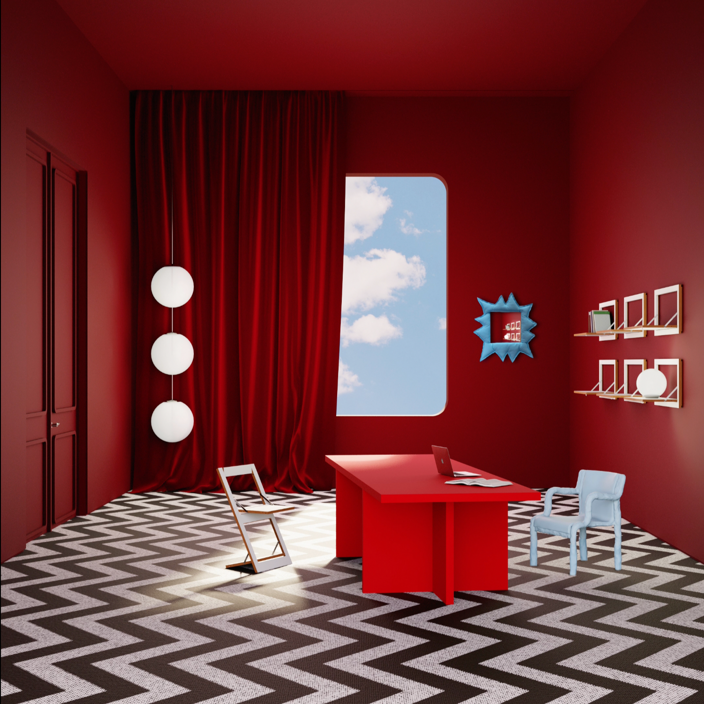 ELIO Esstisch 320 | Rot
