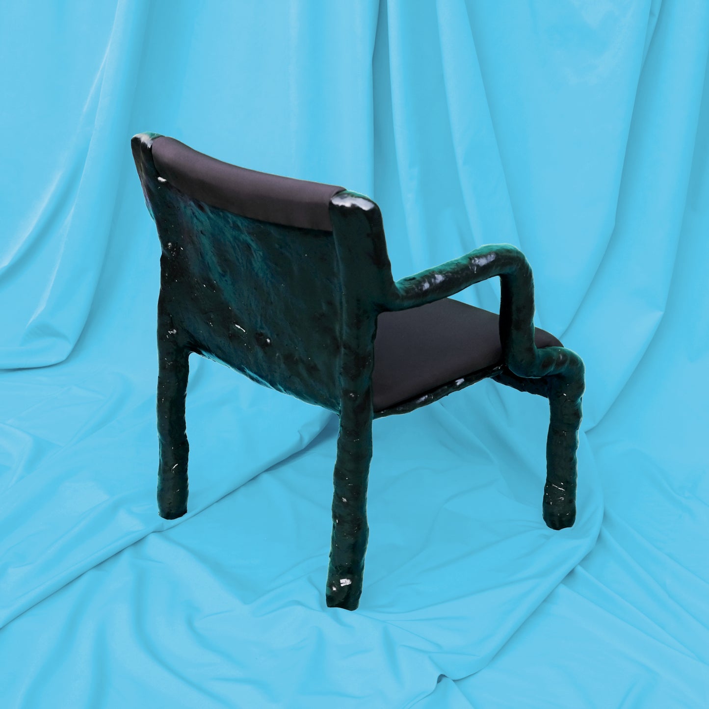 EXTRA Sessel | Wavy Schwarz