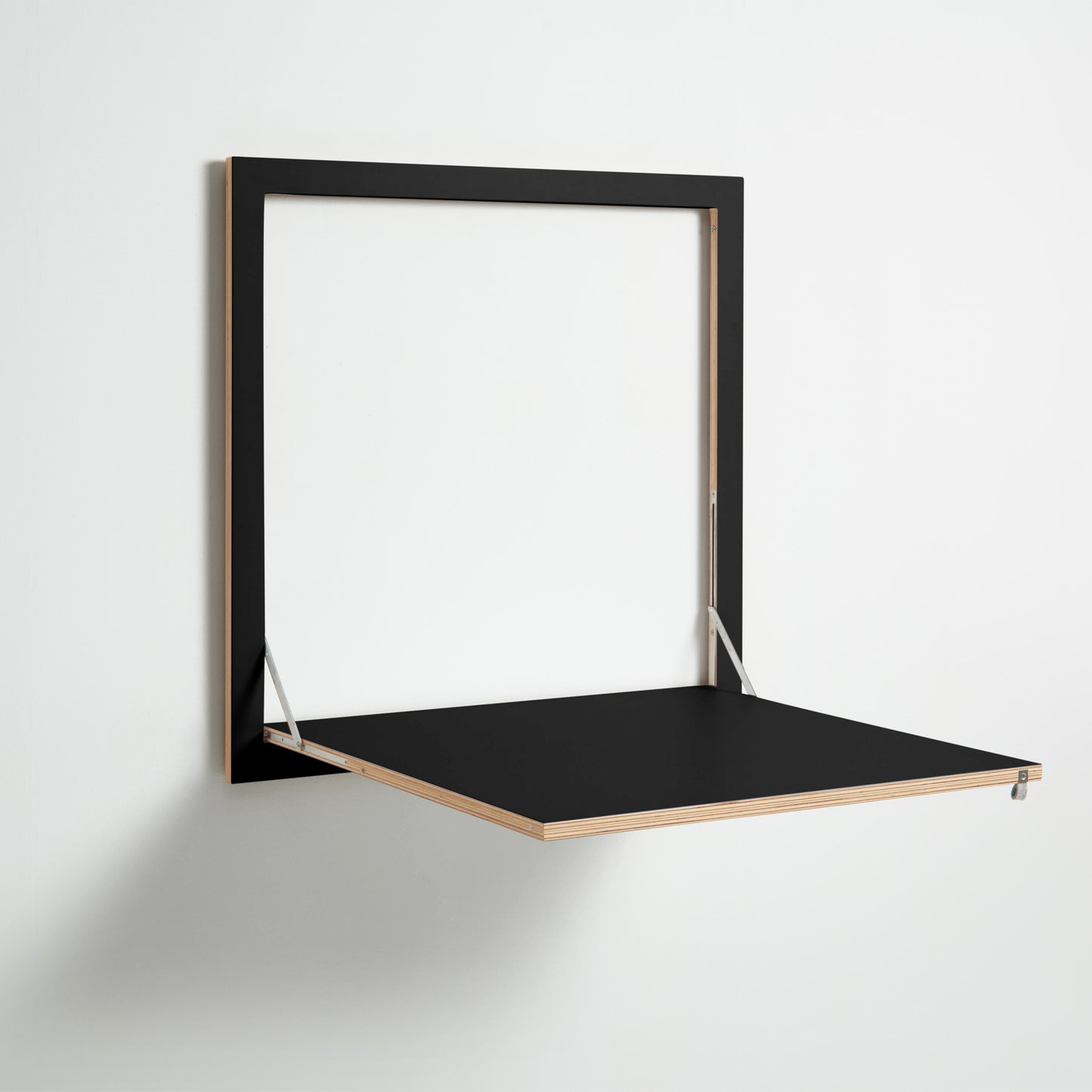 FLÄPPS Tisch 80x80 | Schwarz
