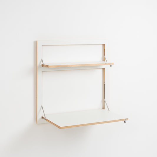 FLÄPPS Sekretär 80x80 | Weiß