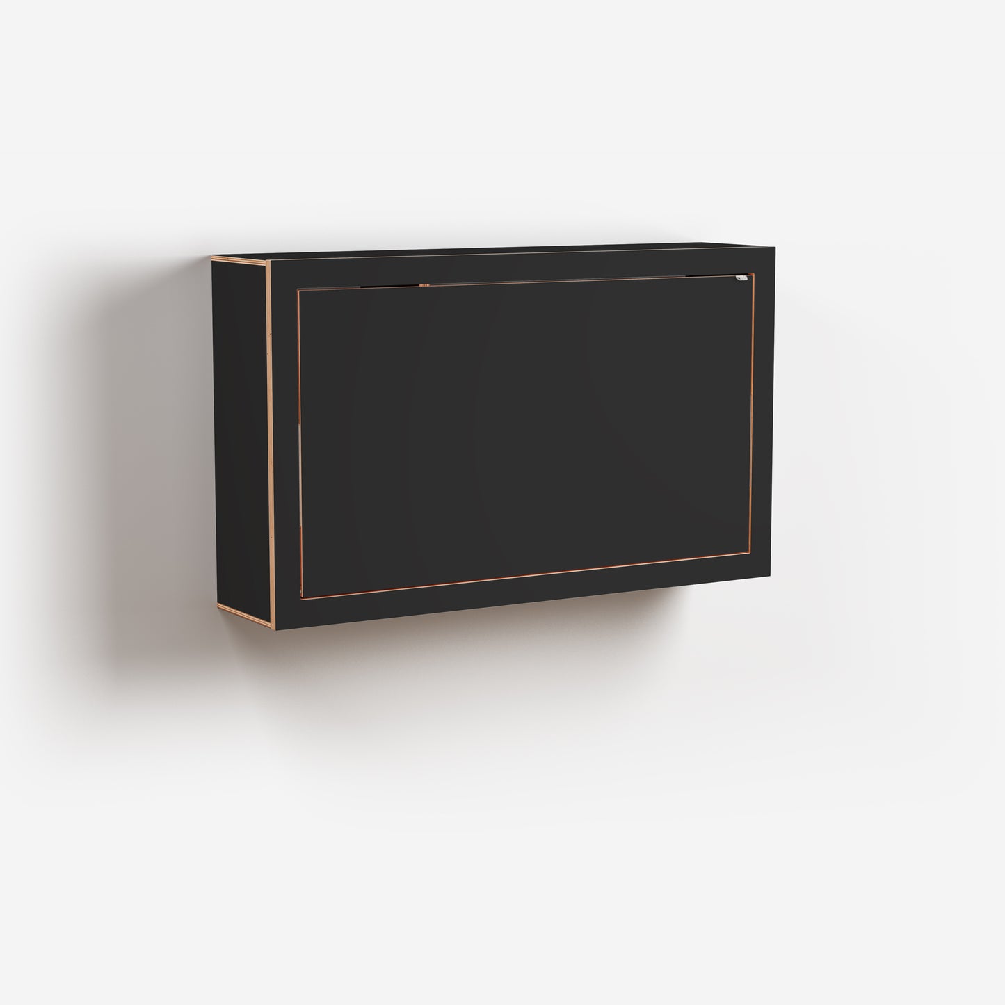 FLÄPPS BOX Sekretär 100x60x20 | Schwarz