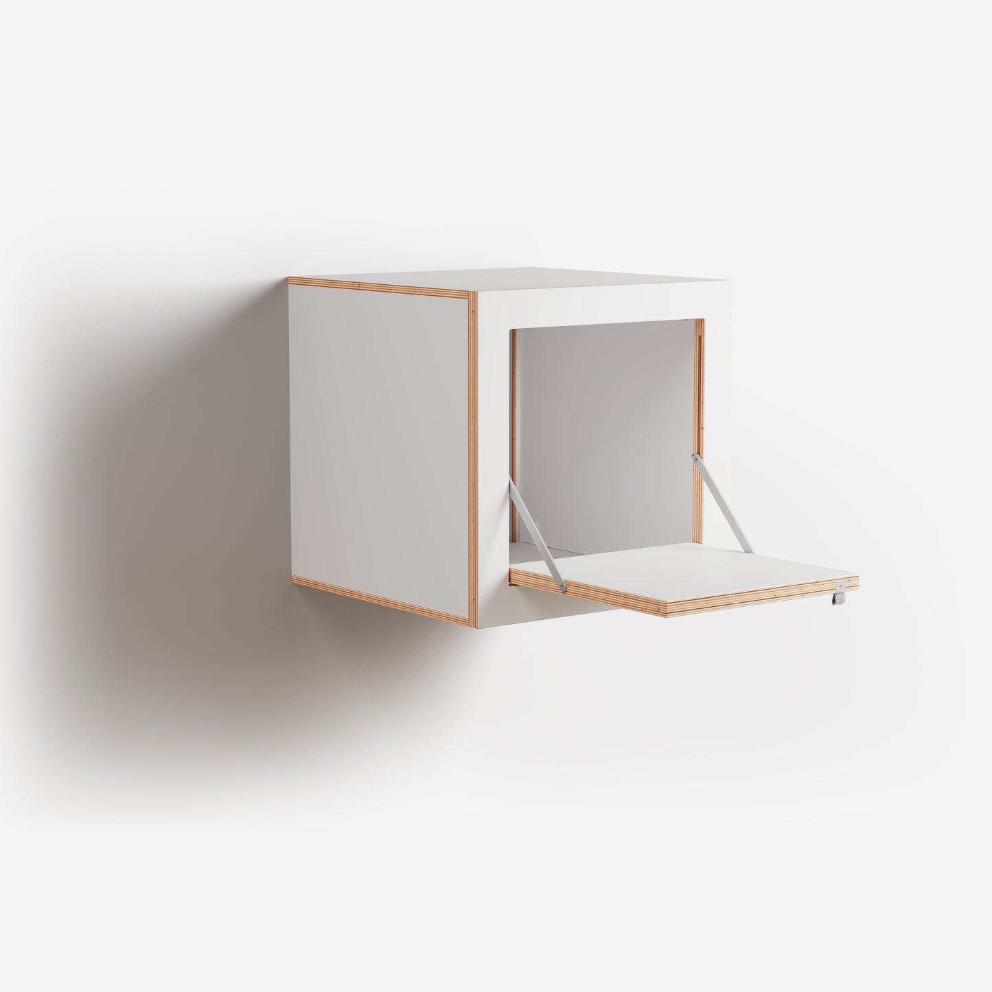 FLÄPPS BOX Regal 40x40x40 | Weiß