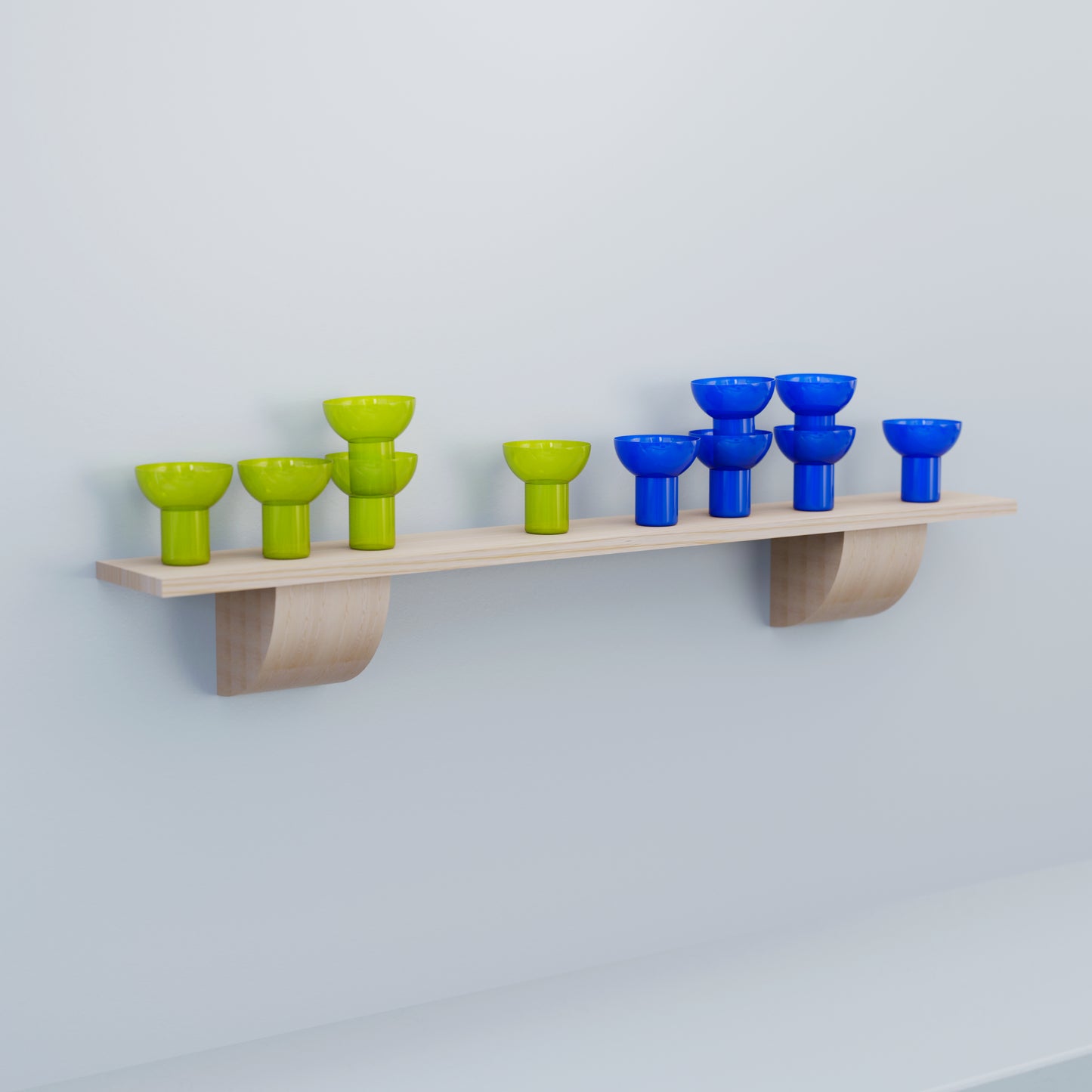 BRUT PLANK Regal Konvex | Esche