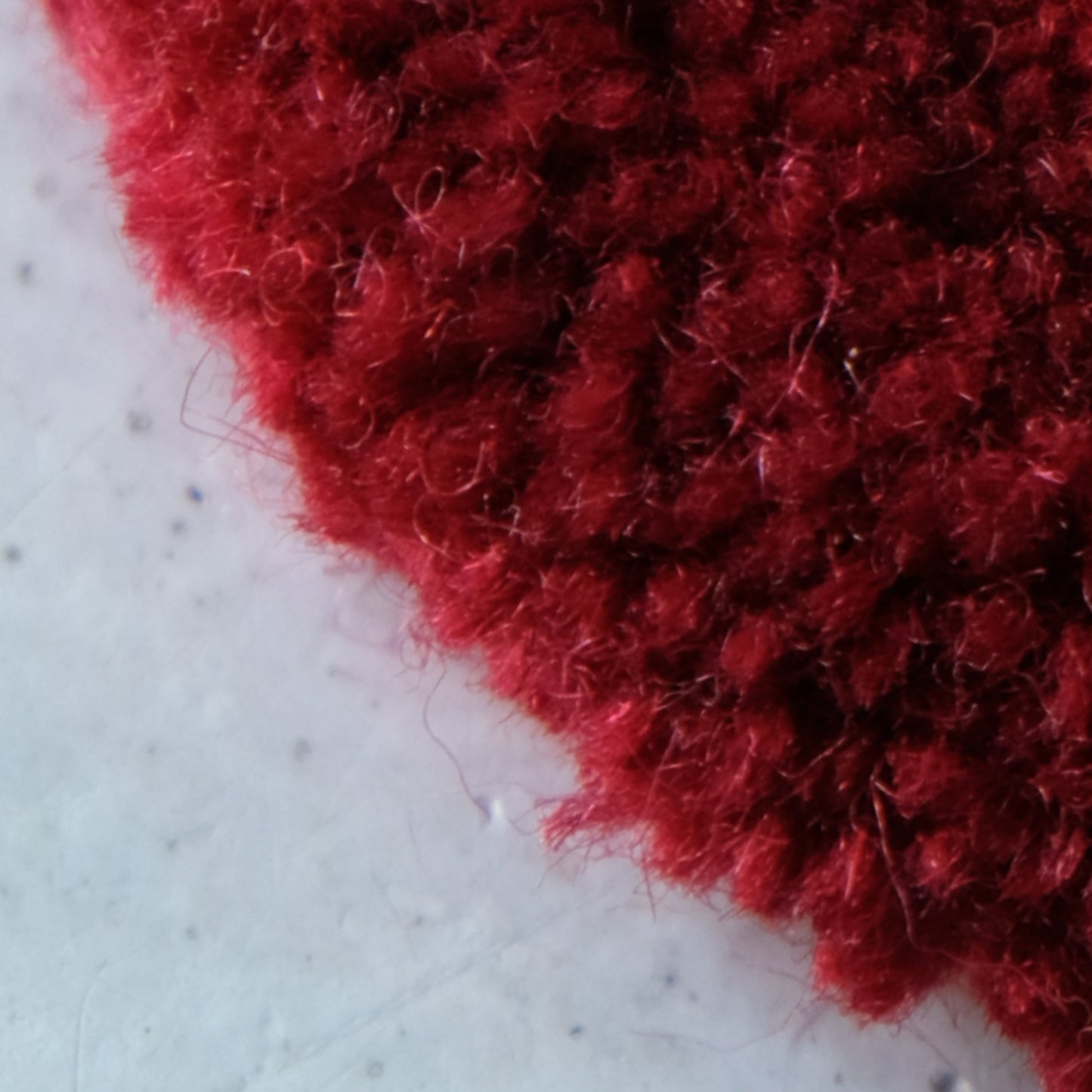 Pre-Order I MELT RUG BIG + SMALL Teppich | Wolle Rot Weinrot