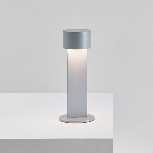TIMES Leuchte Kabellos | Raw Aluminium