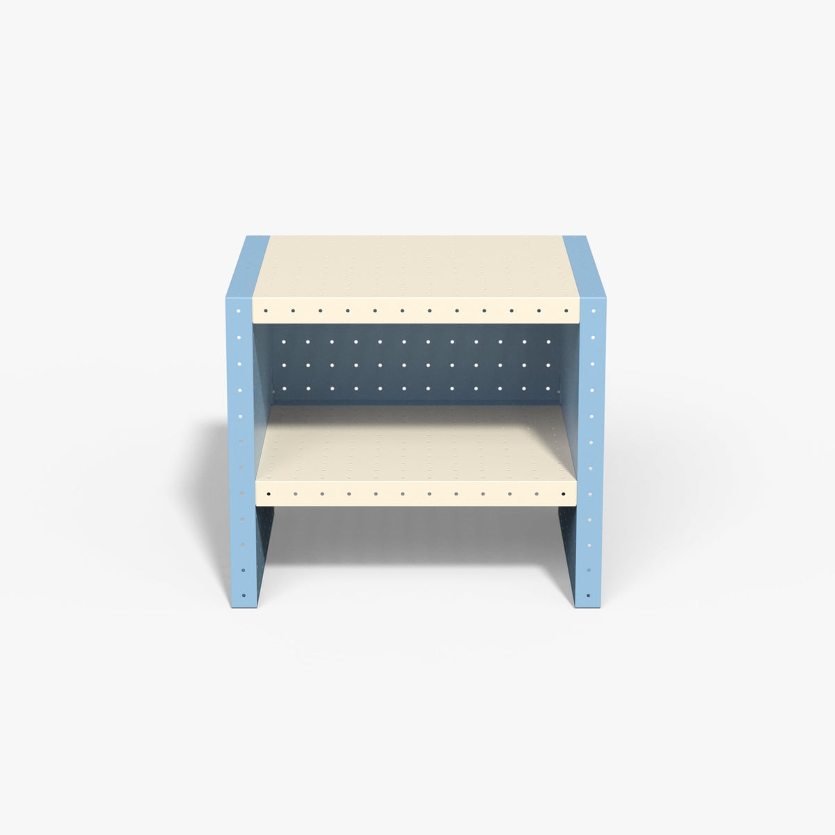 MEISSA Beistelltisch | Buttermilk Beige + Dusty Blau