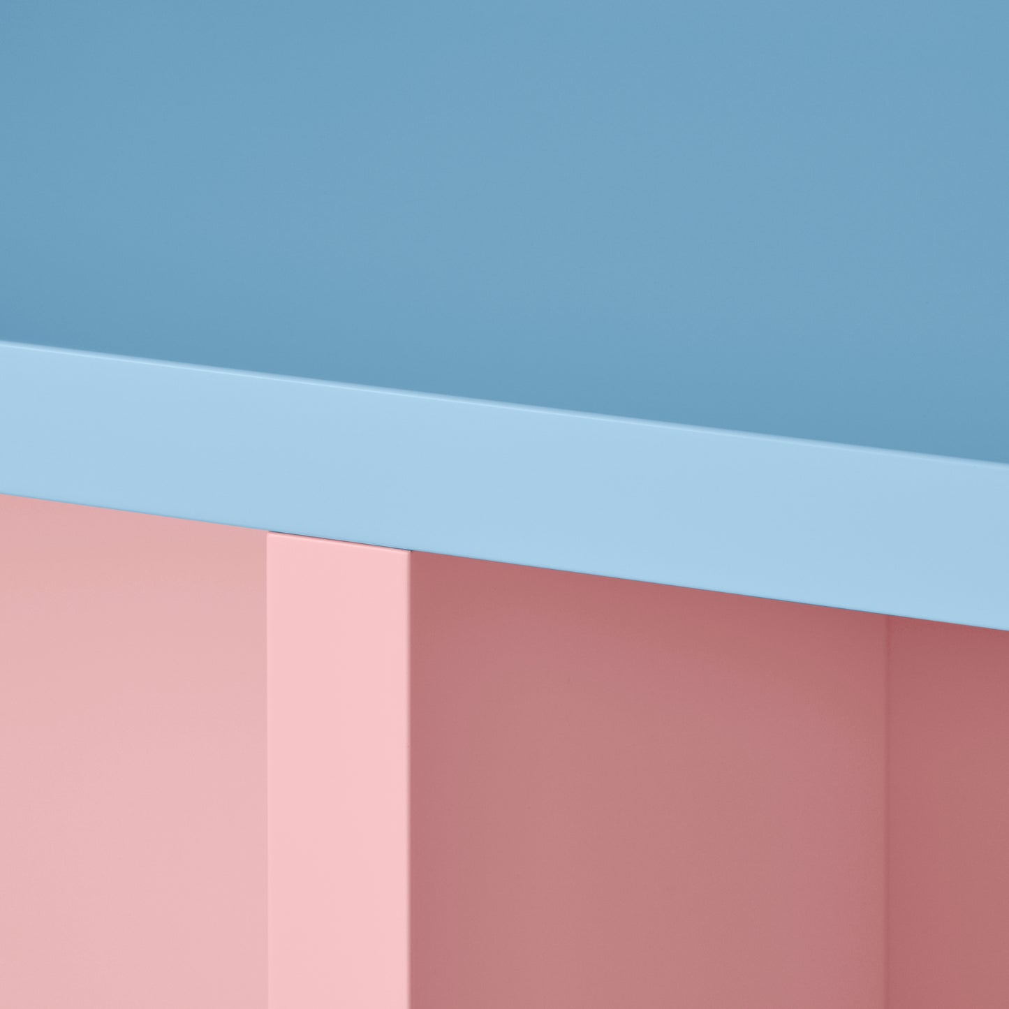 ELIO Esstisch 250 | Rosa + Pastellblau