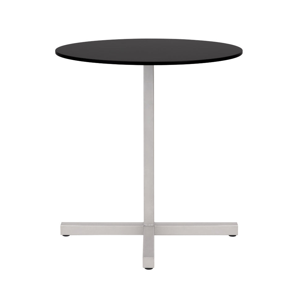 CHOP Tisch Rund | Edelstahl HPL