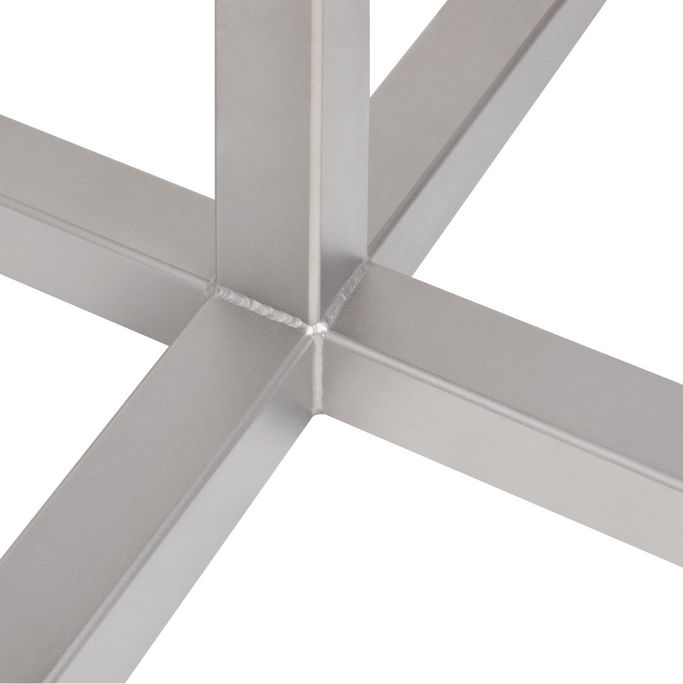 CHOP Tisch Quadratisch | Edelstahl HPL