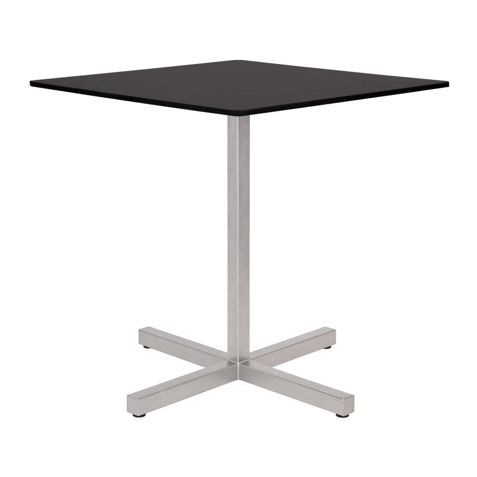 CHOP Tisch Quadratisch | Edelstahl HPL