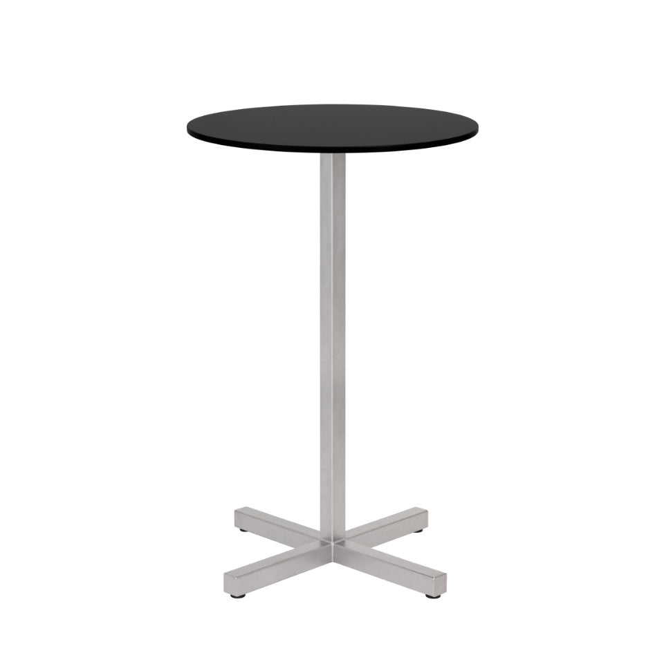 CHOP Tresentisch Rund | Edelstahl HPL