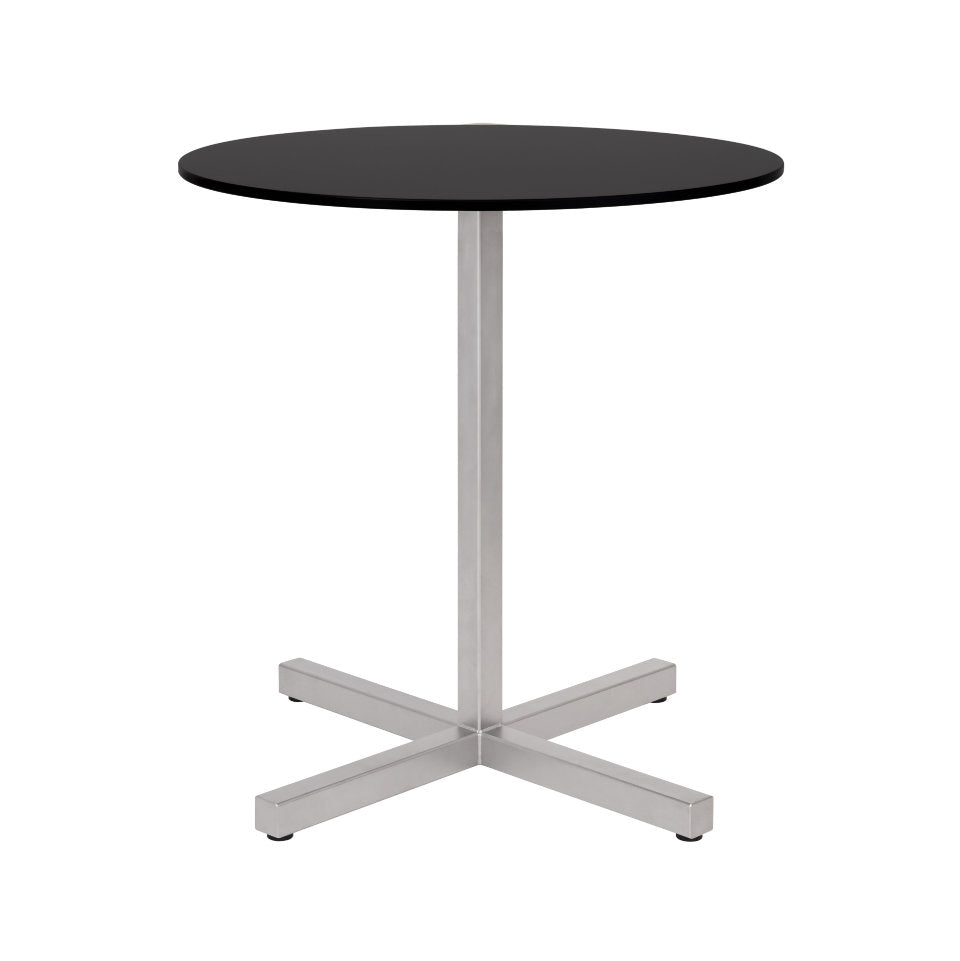 CHOP Tisch Rund | Edelstahl HPL