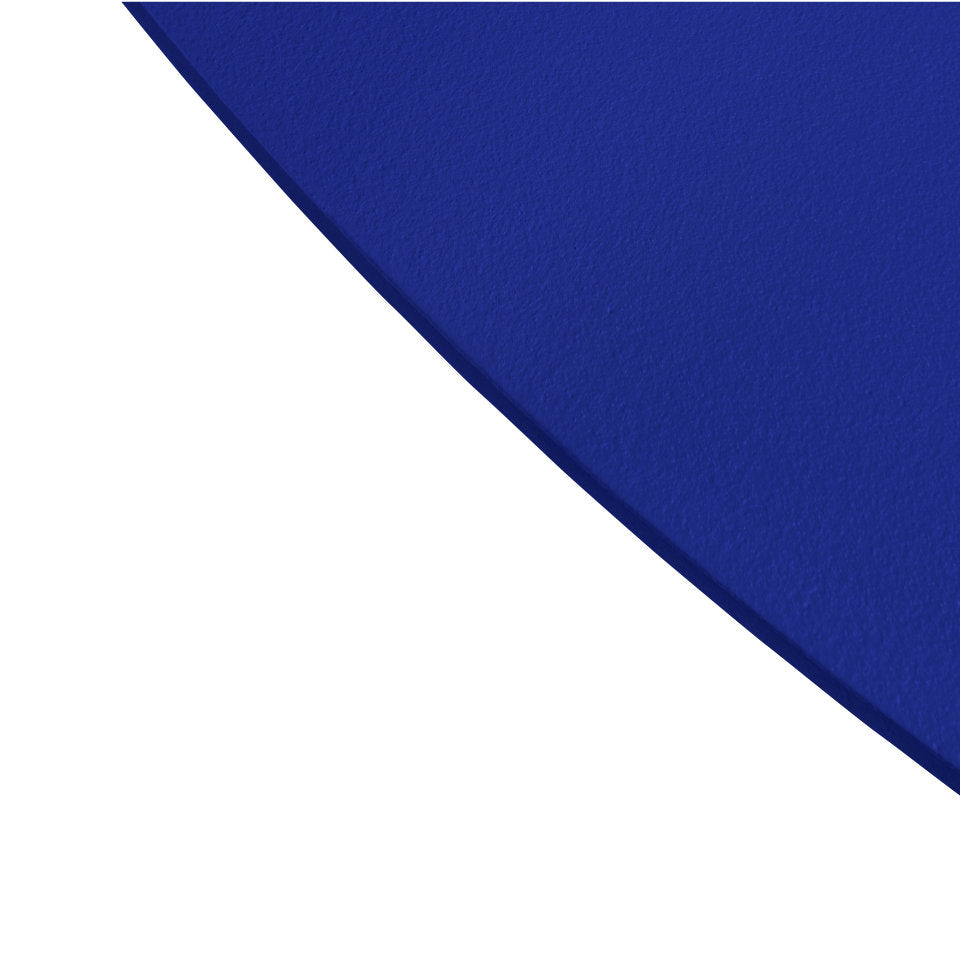 CHOP Tisch Rund | Ultramarineblau