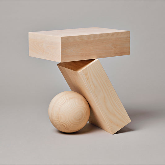 TILTING CUBES Beistelltisch | Esche