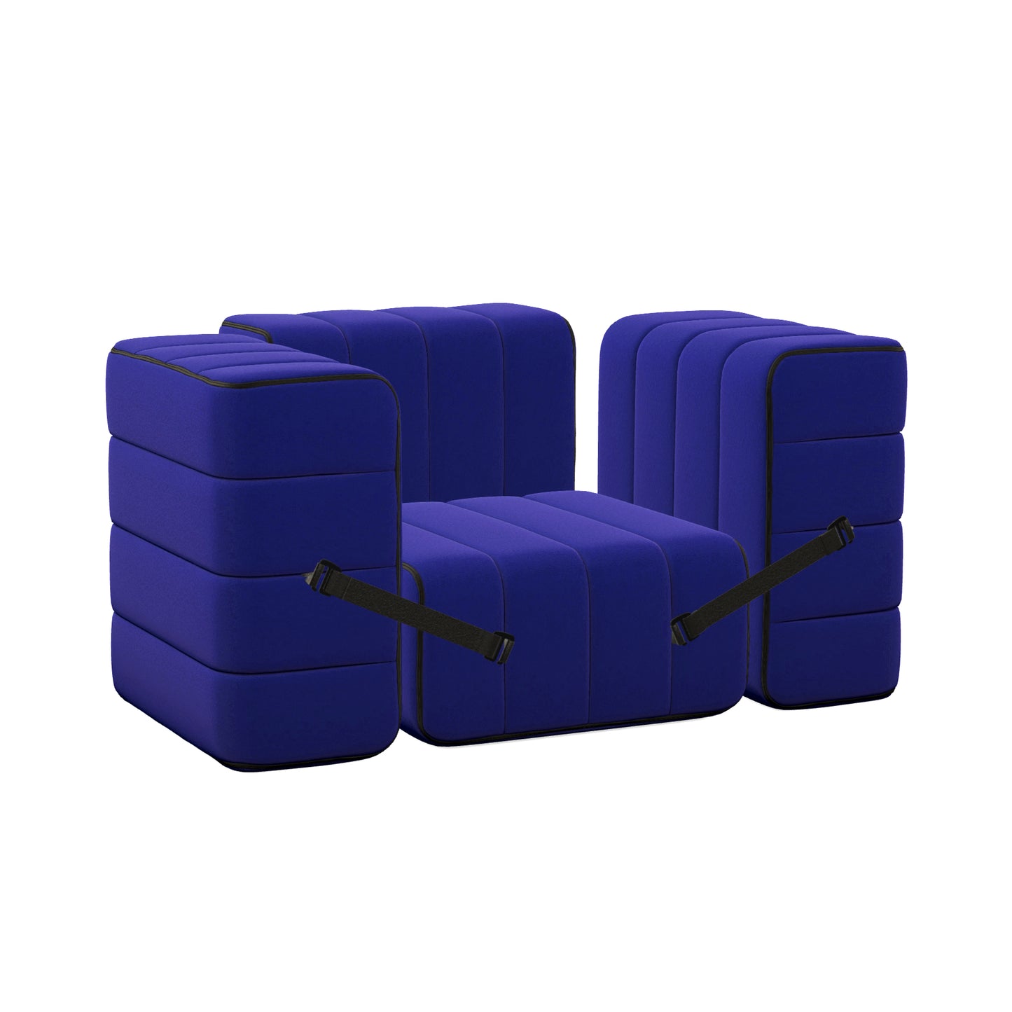 CURT 4 Sofamodule | Jet Blau