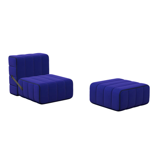CURT 3 Sofamodule | Jet Blau
