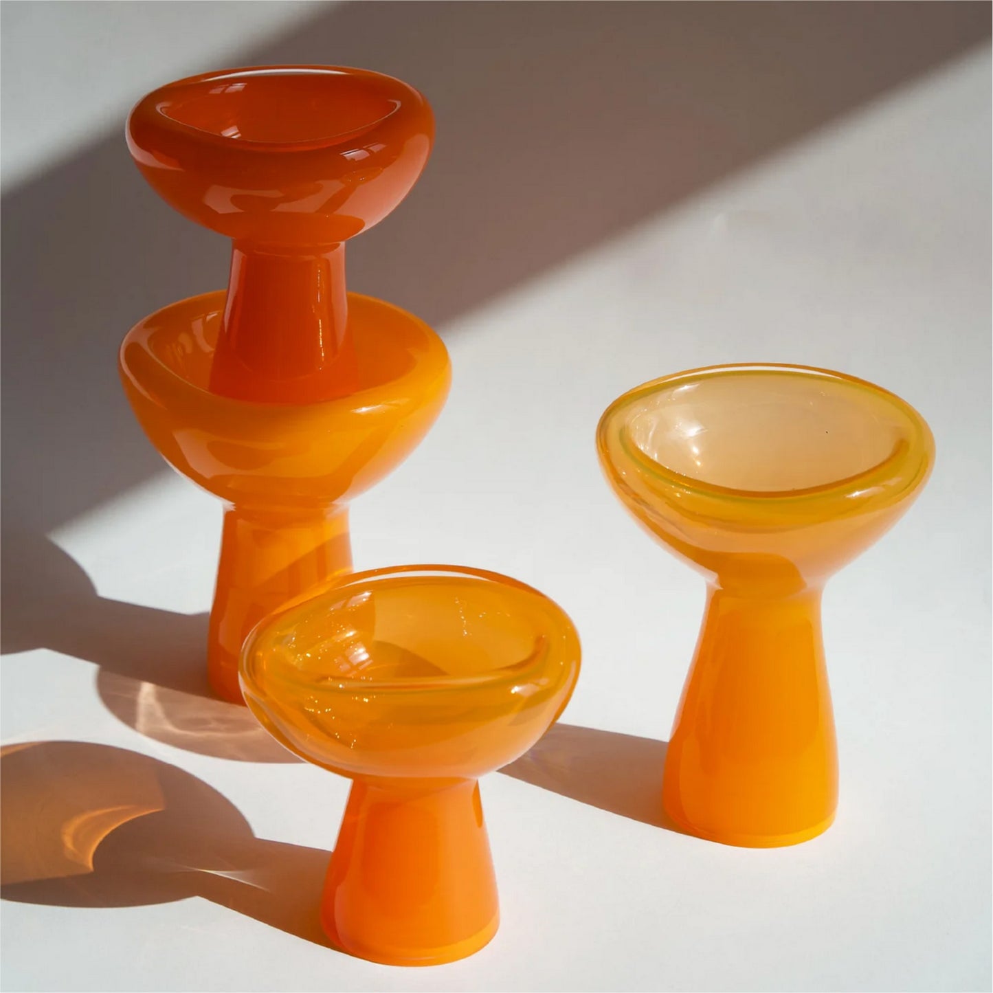 PHANTOM DISH Glasschale | Orange