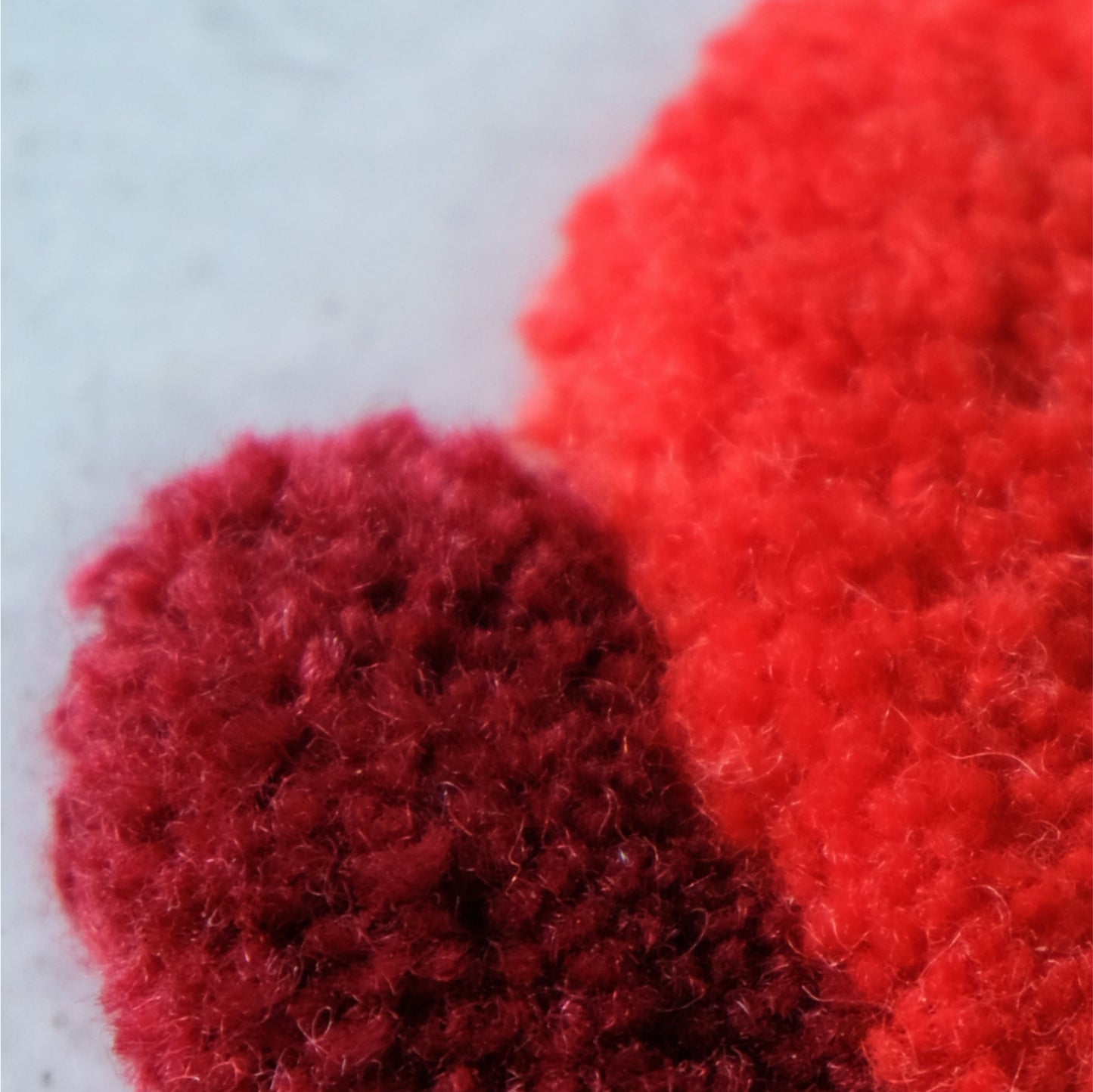 PLAY 7 Teppich Mini | Wolle Rot