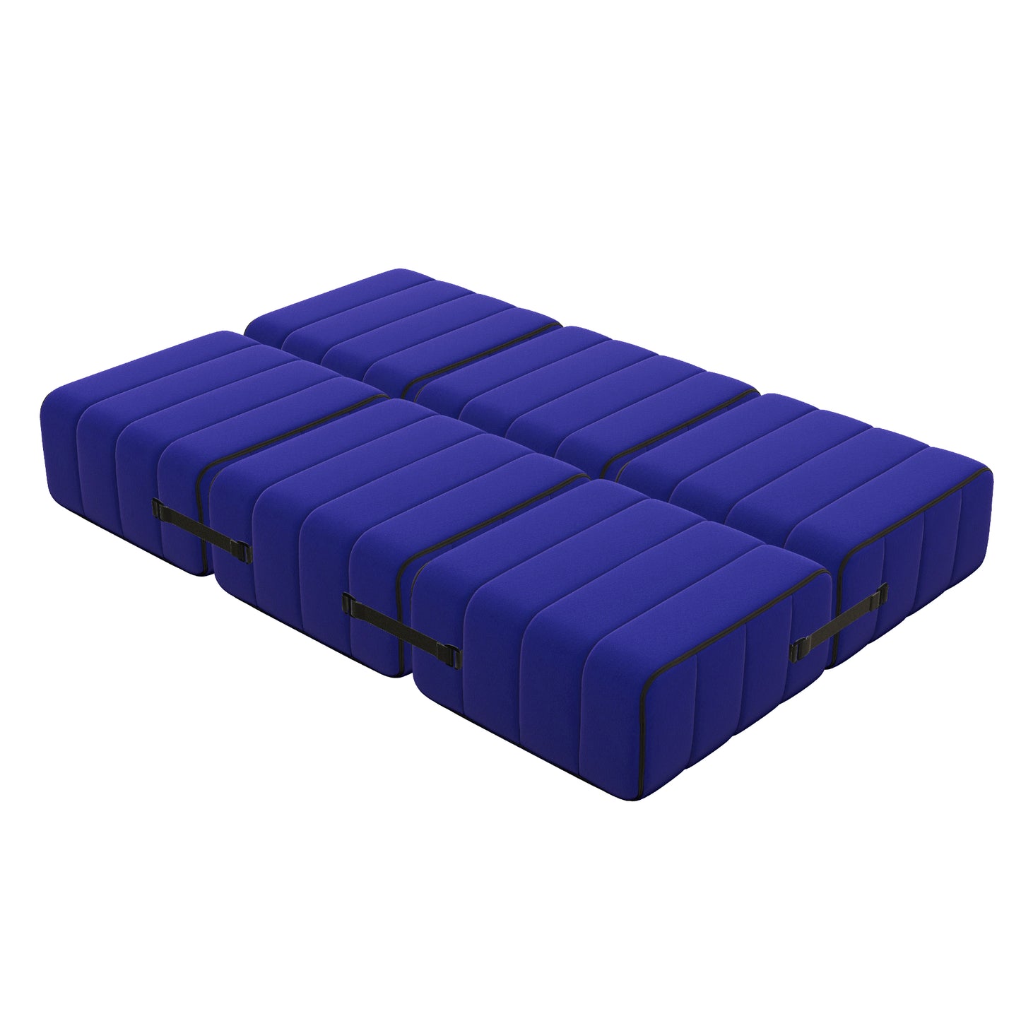CURT 6 Sofamodule | Jet Blau