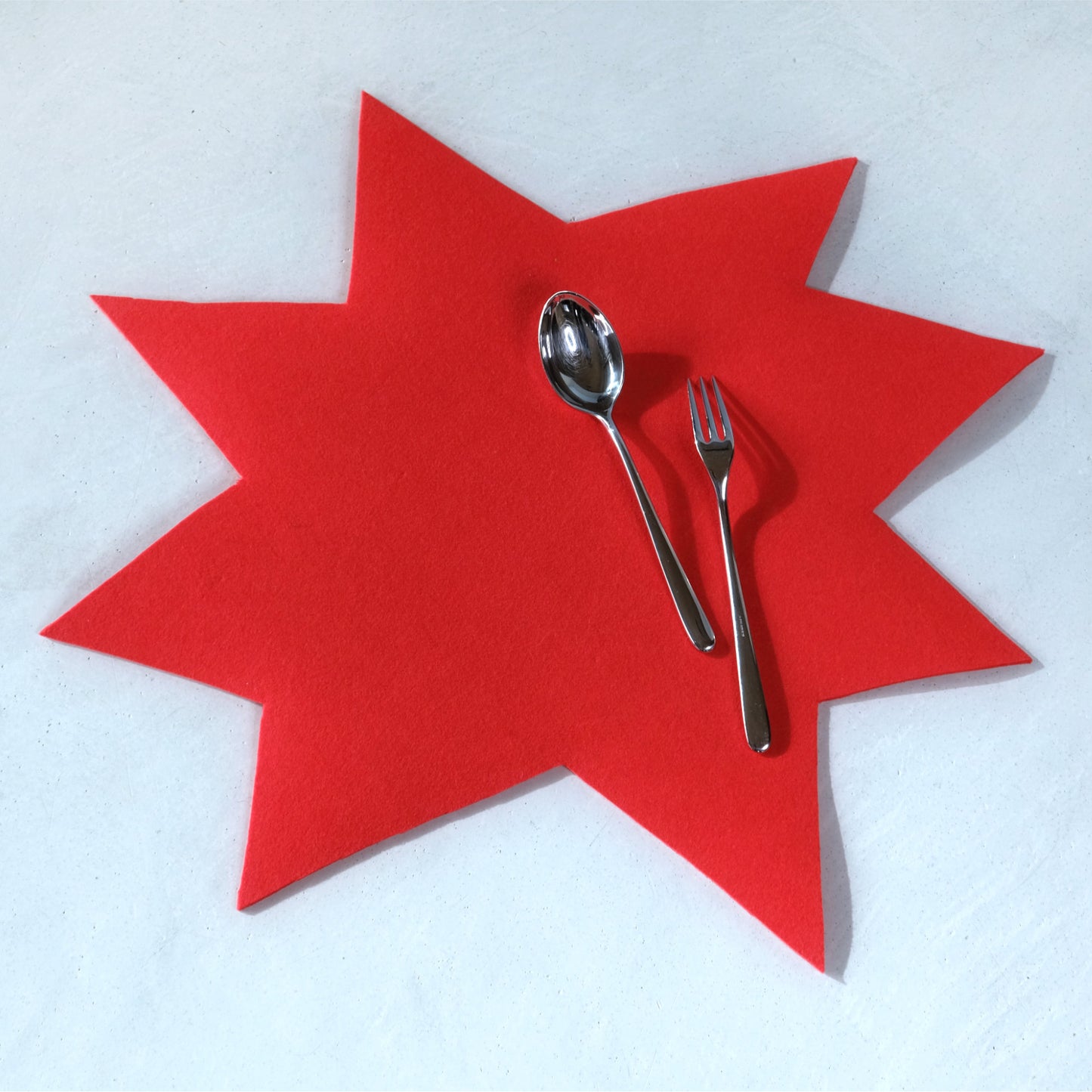 PLAY 8 Tischsets Set of 2 | Filz Rot