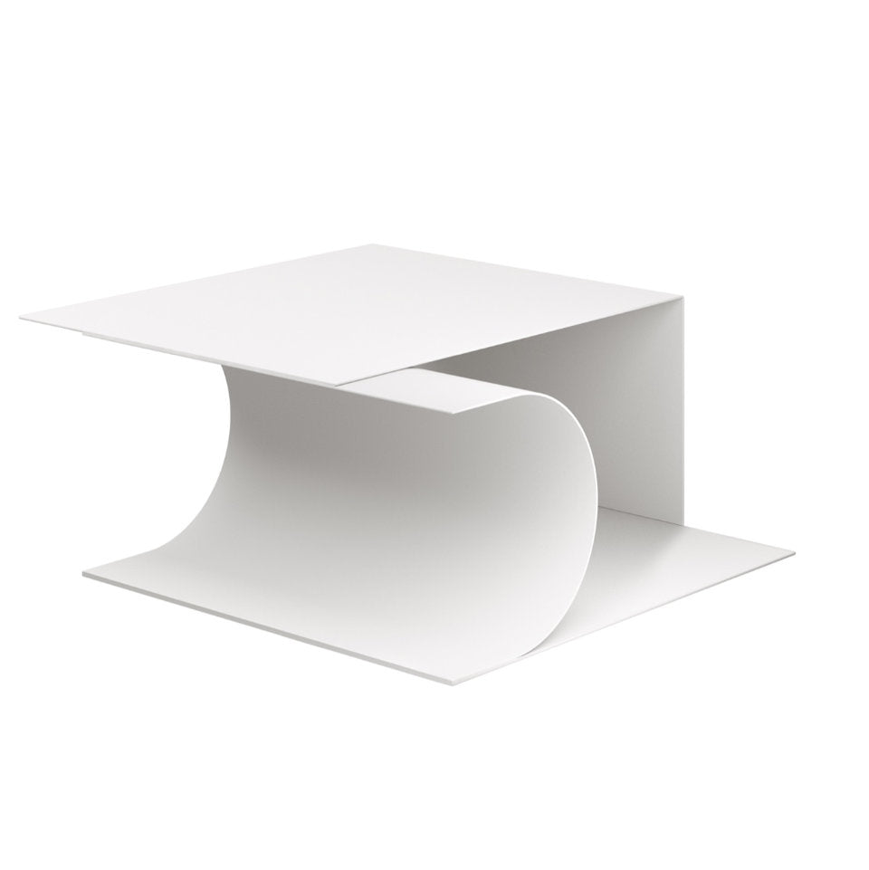 GLYPH ALPHA Beistelltisch | Grau Weiß